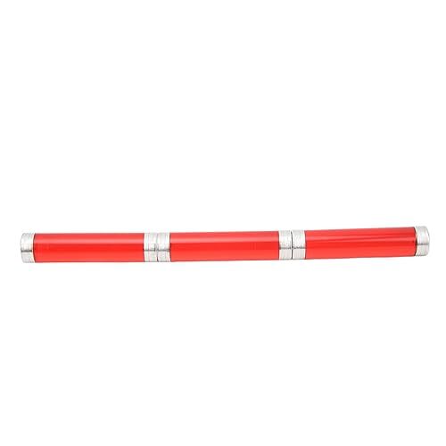 Trisar Roterende Pen, 3-delige Roterende Pen, Stevig Acryl met Opbergdoos voor op Kantoor (rood)