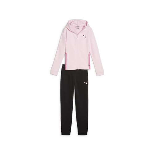 PUMA Hooded Sweat Suit TR cl G trainingspak, meisjes, Whisp of Pink