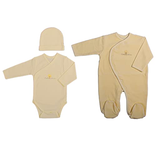 Eveil et Nature 8100-3 babykleding, 0-3 maanden, geel