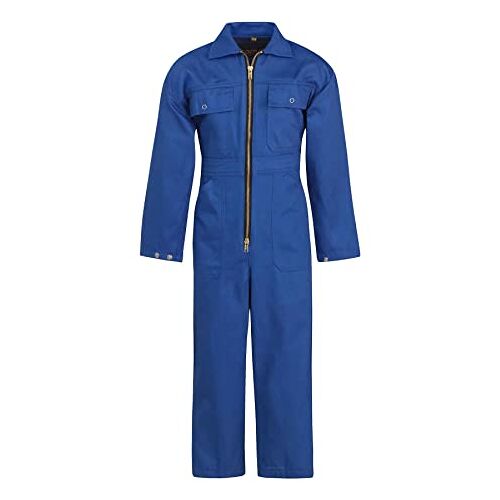 STØRVIK Kinderen rallye-combinatie BW werkoverall rallyekcombi, blauw, 104 cm