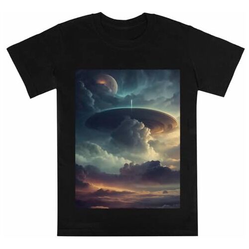 Generic Atmosferische Geluiden Zwart T-Shirt Voor Kinderen, Milieuvriendelijk T-Shirt