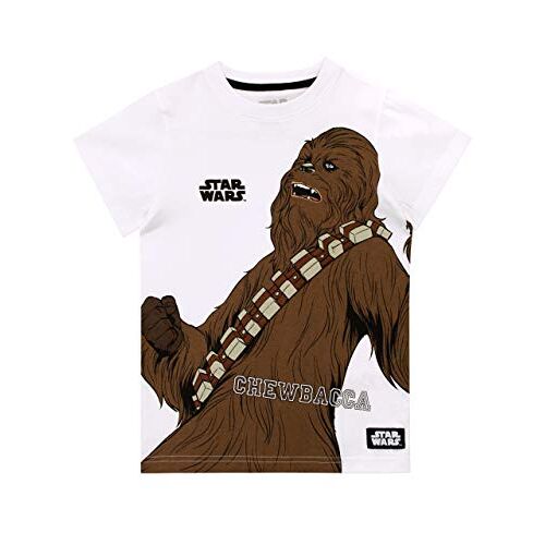 Star Wars Jongens Chewbacca T-Shirt Wit 110