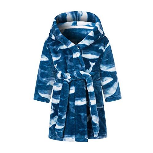 GAOHONGMEI Badjas voor kinderen pyjama jongens meisjes Flanel badjas badjas kinderen capuchon badjas pluche zachte nachtkleding nachtkleding foto kleur-110 #