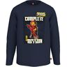 Lego Jongen Ninjago Jungen Langarmshirt LWTaylor 110 T-Shirt, 590 Dark Navy, 98