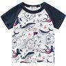 BenCreative Zomer Kids Kleding T-Shirt Short-Sleeve Katoen Jongens Meisjes Onderzeese Dier Print Onderhemd