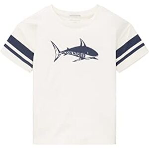 TOM TAILOR Jongens T-shirt 1035057, 12906 Wool White, 92-98 TOM TAILOR Jongens T-shirt 1035057, 12906 Wool White, 92-98