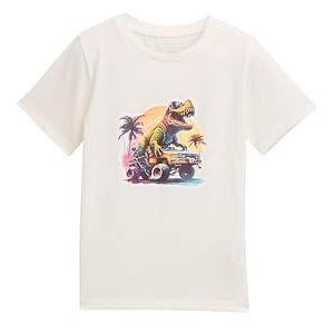 TOM TAILOR Jongens T-shirt, 12906 Wool White, 92-98 TOM TAILOR Jongens T-shirt, 12906 Wool White, 92-98