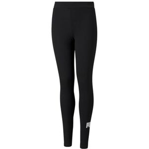 PUMA Mädchen Leggings ESS Logo Leggings G, Black, 104, 587035 PUMA Mädchen Leggings ESS Logo Leggings G, Black, 104, 587035