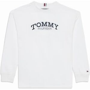 Tommy Hilfiger T-shirt met MONOTYPE print voor jongens LS KB0KB10052 L/S T-shirt, wit (wit), 6 jaar, Wit (wit), 6 jaar Tommy Hilfiger T-shirt met MONOTYPE print voor jongens LS KB0KB10052 L/S T-shirt, wit (wit), 6 jaar, Wit (wit), 6 jaar