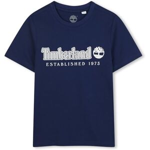 Timberland T60212 T-shirt voor jongens, Blauw, 5 Jaren Timberland T60212 T-shirt voor jongens, Blauw, 5 Jaren