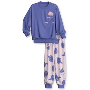 CALIDA Peuterpyjama met manchetten, Violet Storm, 92-98 CALIDA Peuterpyjama met manchetten, Violet Storm, 92-98