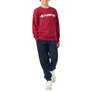 Champion Legacy Jongens Crewneck Sweatsuit, XS, Rood, Rood, XS Champion Legacy Jongens Crewneck Sweatsuit, XS, Rood, Rood, XS