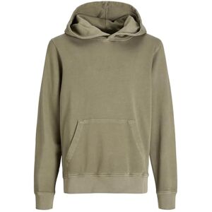 JACK & JONES Boy capuchontrui effen pullover junior, Silver Sage, 164 JACK & JONES Boy capuchontrui effen pullover junior, Silver Sage, 164
