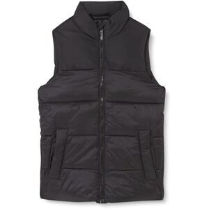 JACK & JONES Junior Jongens JJETOBY bodywarmer Collar SN JNR vest, zwart, 128, zwart, 128 cm JACK & JONES Junior Jongens JJETOBY bodywarmer Collar SN JNR vest, zwart, 128, zwart, 128 cm