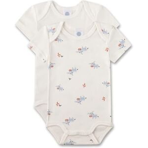 Sanetta Body korte mouwen (dubbelpak) off-white Hoogwaardige en duurzame body voor jongens van biologisch katoen. Inhoud: set van 2 babybody, beige, 86 Sanetta Body korte mouwen (dubbelpak) off-white Hoogwaardige en duurzame body voor jongens van biologisch katoen. Inhoud: set van 2 babybody, beige, 86