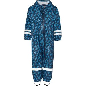 Playshoes Regenbroek voor jongens, overall, bouwplaats, allover regenbroek, blauw (marine 11), 86 cm Playshoes Regenbroek voor jongens, overall, bouwplaats, allover regenbroek, blauw (marine 11), 86 cm