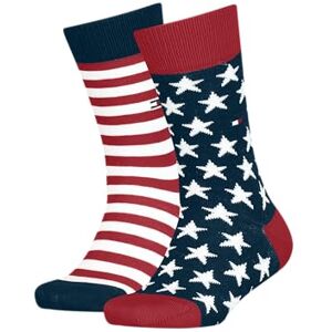 Tommy Hilfiger Uniseks kindersokken (set van 2), Tommy Original, 23-26 EU Tommy Hilfiger Uniseks kindersokken (set van 2), Tommy Original, 23-26 EU