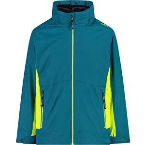 CMP Kid Jacket Fix Hood Detachble Inn.Jacket, Boy, Deep Lake-Acido, 164 CMP Kid Jacket Fix Hood Detachble Inn.Jacket, Boy, Deep Lake-Acido, 164