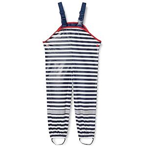 Playshoes Regenbroek voor jongens, maritieme regenbroek, blauw (marine/wit 171)., 128 cm Playshoes Regenbroek voor jongens, maritieme regenbroek, blauw (marine/wit 171)., 128 cm