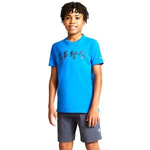 Dare 2b Dare2b Kids' DKT426 4PAC05 Go Beyond' Bedrukt Katoen Casual T-shirts/Polo's/Vests, Atheltic Blue, Maat 5-6 Dare 2b Dare2b Kids' DKT426 4PAC05 Go Beyond' Bedrukt Katoen Casual T-shirts/Polo's/Vests, Atheltic Blue, Maat 5-6