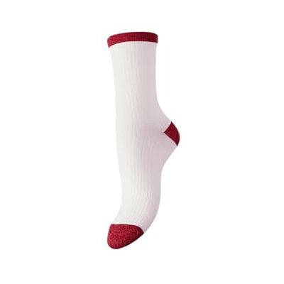 PIECES Pcsebby Glitter Blocking Socks Noos, Roze A-Boo, One size PIECES Pcsebby Glitter Blocking Socks Noos, Roze A-Boo, One size