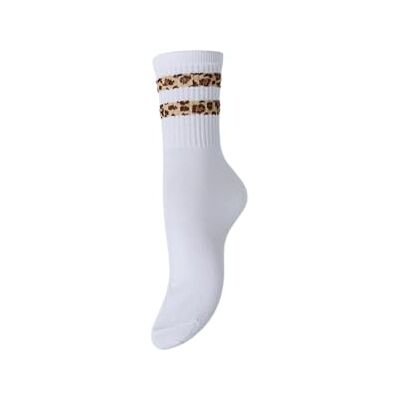 PIECES Pcmebby Leo Lurex Sock 2 Pack, zwart, One size PIECES Pcmebby Leo Lurex Sock 2 Pack, zwart, One size