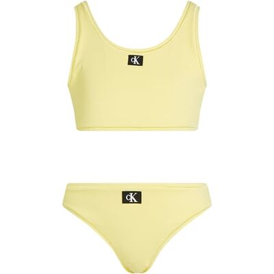 Calvin CK JEANS Meisjes BRALETTE BIKINI SET Bralette, Geel (Elfin Geel), 14-16, Geel (Elfin Geel), 14-16 Years Calvin CK JEANS Meisjes BRALETTE BIKINI SET Bralette, Geel (Elfin Geel), 14-16, Geel (Elfin Geel), 14-16 Years