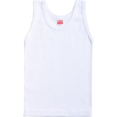 BABIDU Tanktop voor jongens en peuters, wit, 2 Jaar BABIDU Tanktop voor jongens en peuters, wit, 2 Jaar