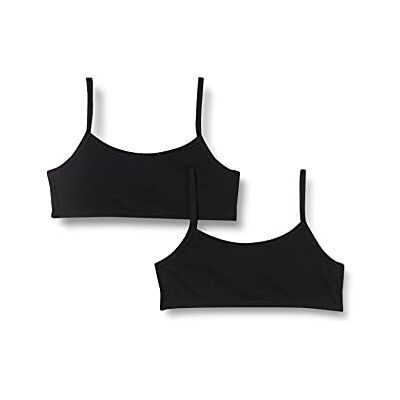 Schiesser Mädchen 2PACK Unterwäsche Bustier mit Spaghettiträger 95/5 Organic Cotton Bio Baumwolle Größe 140 bis 176 Schiesser Mädchen 2PACK Unterwäsche Bustier mit Spaghettiträger 95/5 Organic Cotton Bio Baumwolle Größe 140 bis 176