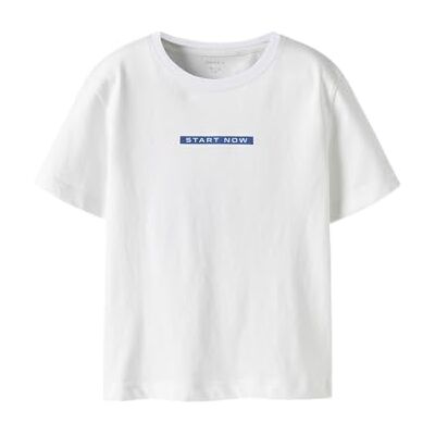 Name it Jongen's Nmmbenna Ss Nreg Top Box Pb, helder wit, 104, Helder Wit, 104 Name it Jongen's Nmmbenna Ss Nreg Top Box Pb, helder wit, 104, Helder Wit, 104