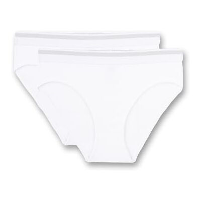 Sanetta Rioslip voor meisjes (dubbelpak) wit Hoogwaardige en duurzame katoenen onderbroek voor meisjes Inhoud: set van 2 ondergoed voor meisjes, wit, 176 Sanetta Rioslip voor meisjes (dubbelpak) wit Hoogwaardige en duurzame katoenen onderbroek voor meisjes Inhoud: set van 2 ondergoed voor meisjes, wit, 176