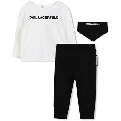 KARL LAGERFELD Z30669 Set voor jongens, Zwart, Eén maat KARL LAGERFELD Z30669 Set voor jongens, Zwart, Eén maat