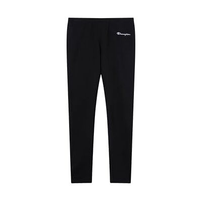Champion Core Heritage Broek Meisjes Licht Stretch Leggings, Fleece, Zwart Champion Core Heritage Broek Meisjes Licht Stretch Leggings, Fleece, Zwart