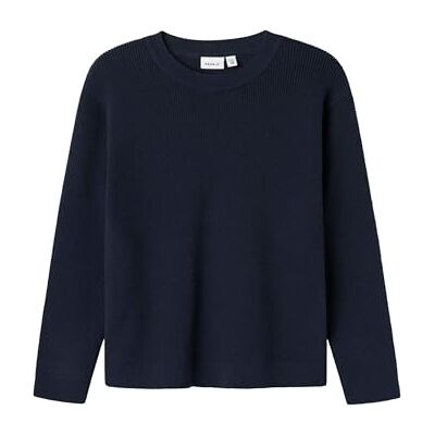 Name it Nkmnesolle Ls Pullover Knit Noos, Dark Sapphire, 134-140 Name it Nkmnesolle Ls Pullover Knit Noos, Dark Sapphire, 134-140