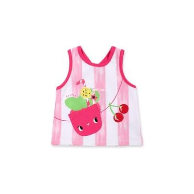 Tuc Tuc Mouwloos T-shirt voor baby's en peuters, Wit, 9 Maanden Tuc Tuc Mouwloos T-shirt voor baby's en peuters, Wit, 9 Maanden