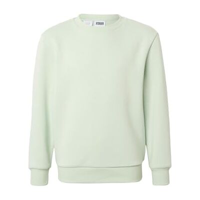 Urban Classics Kids Fluffy Crewneck Oversized Sweatshirt van Katoen & Polyester met geborstelde Binnenkant Casual voor School en Vrije Tijd, Vorstmunt, 146-152 Urban Classics Kids Fluffy Crewneck Oversized Sweatshirt van Katoen & Polyester met geborstelde Binnenkant Casual voor School en Vrije Tijd, Vorstmunt, 146-152