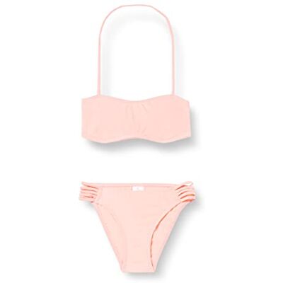 Haute pression Badpak met hoge print, Zalm, 6 Jaren Haute pression Badpak met hoge print, Zalm, 6 Jaren