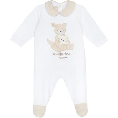 Chicco Jumpsuit Van Katoen uniseks-baby, Beige (1), Preemie, Design in Italië Chicco Jumpsuit Van Katoen uniseks-baby, Beige (1), Preemie, Design in Italië