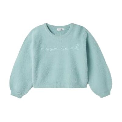 Name it Girl gebreide trui Boxy Fit, Ether, 116 Name it Girl gebreide trui Boxy Fit, Ether, 116