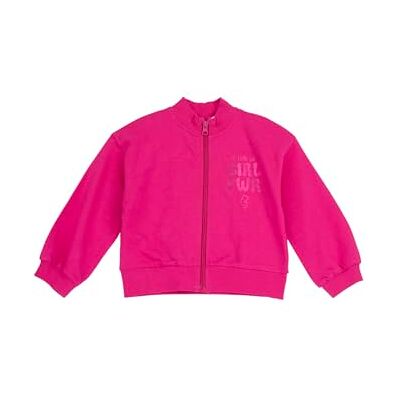 Chicco Licht sweatshirt met ritssluiting en lange mouwen, Donker Roze, 9 mesi Chicco Licht sweatshirt met ritssluiting en lange mouwen, Donker Roze, 9 mesi