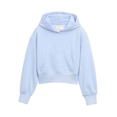 TOM TAILOR Basic hoodie met zak voor meisjes en kinderen, 37144 Pale Morning Blue, 164 TOM TAILOR Basic hoodie met zak voor meisjes en kinderen, 37144 Pale Morning Blue, 164