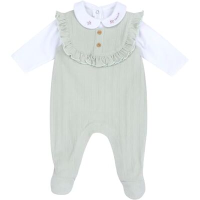 Chicco romper, Lichtgroen., 12 Maanden Chicco romper, Lichtgroen., 12 Maanden