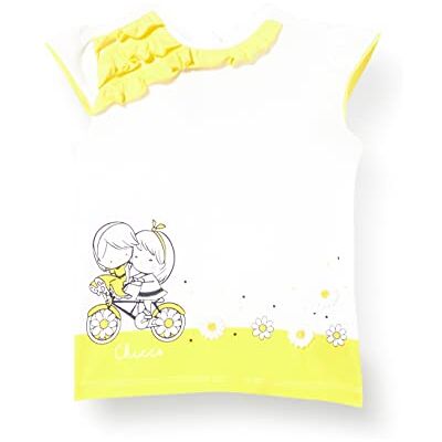 Chicco T-shirt met korte mouwen voor meisjes, 034, 9M Chicco T-shirt met korte mouwen voor meisjes, 034, 9M