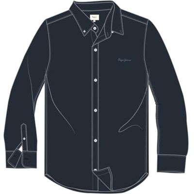 Pepe Jeans NACE Shirt voor jongens, Blauw (Dulwich Blue), 4 jaar Pepe Jeans NACE Shirt voor jongens, Blauw (Dulwich Blue), 4 jaar
