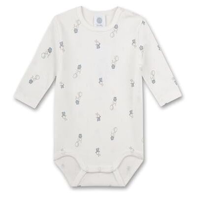 Sanetta Babyjongens 324263 bodysuit White Pebble, 44, wit pebble, 44 Sanetta Babyjongens 324263 bodysuit White Pebble, 44, wit pebble, 44