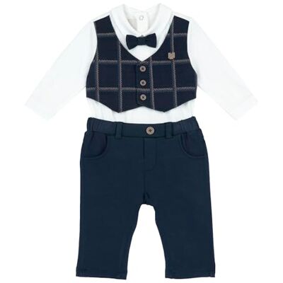 Chicco Tweedelige set voor kinderen, Blauw, 24 Maanden Chicco Tweedelige set voor kinderen, Blauw, 24 Maanden