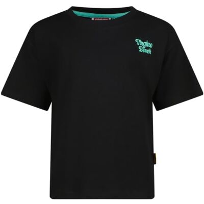 Vingino Girls Hinra in Kleur Diep Zwart Maat 10, zwart (deep black), 10 Jaar Vingino Girls Hinra in Kleur Diep Zwart Maat 10, zwart (deep black), 10 Jaar