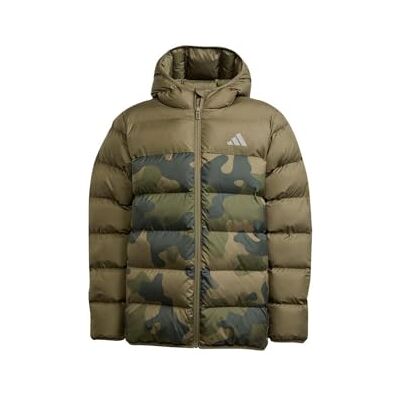 adidas Uniseks-Kind SYNTHETIC DOWN ALLOVER PRINT JACKET, olive strata, 11-12 Years adidas Uniseks-Kind SYNTHETIC DOWN ALLOVER PRINT JACKET, olive strata, 11-12 Years