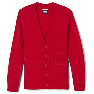 French Toast Anti-Pill V-Neck Cardigan Sweater jongens Vest Trui French Toast Anti-Pill V-Neck Cardigan Sweater jongens Vest Trui