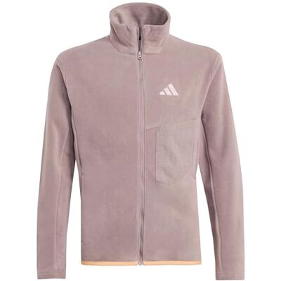 adidas Unisex niños Terrex Kids Multi Full-Zip Fleece, trace brown, 5-6 Years adidas Unisex niños Terrex Kids Multi Full-Zip Fleece, trace brown, 5-6 Years